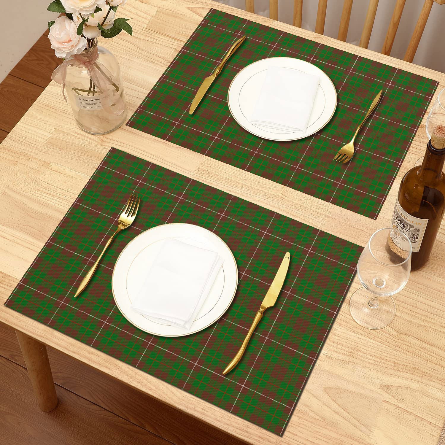 MacKinnon Hunting Modern Tartan Placemat