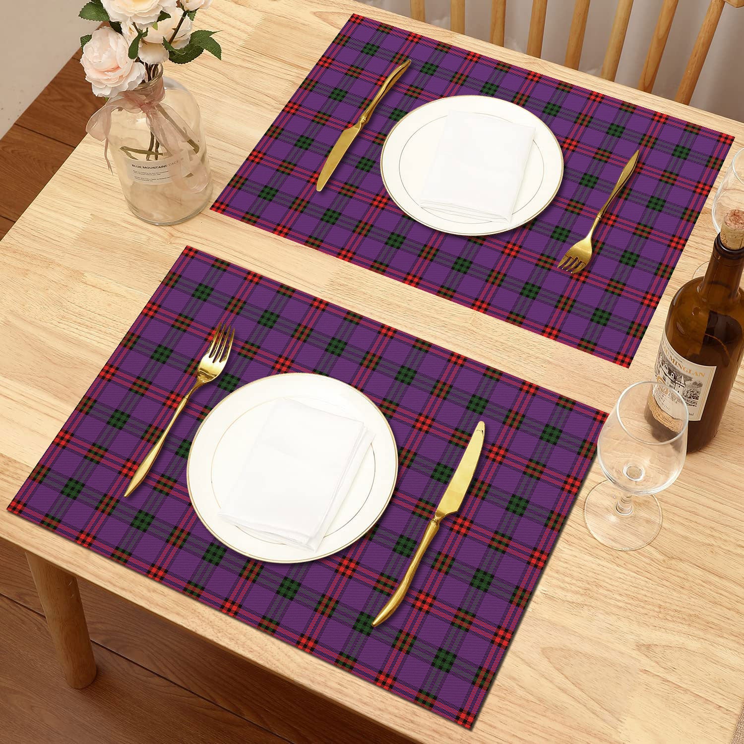 Montgomery Modern Tartan Placemat