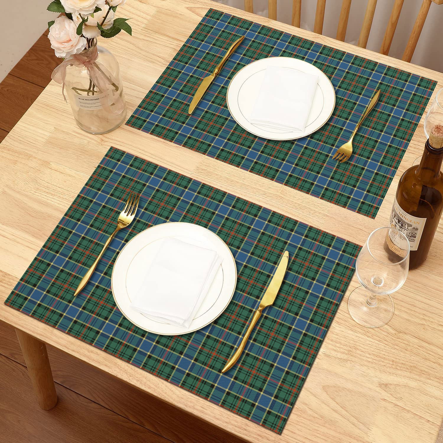 Ogilvie Hunting Ancient Tartan Placemat