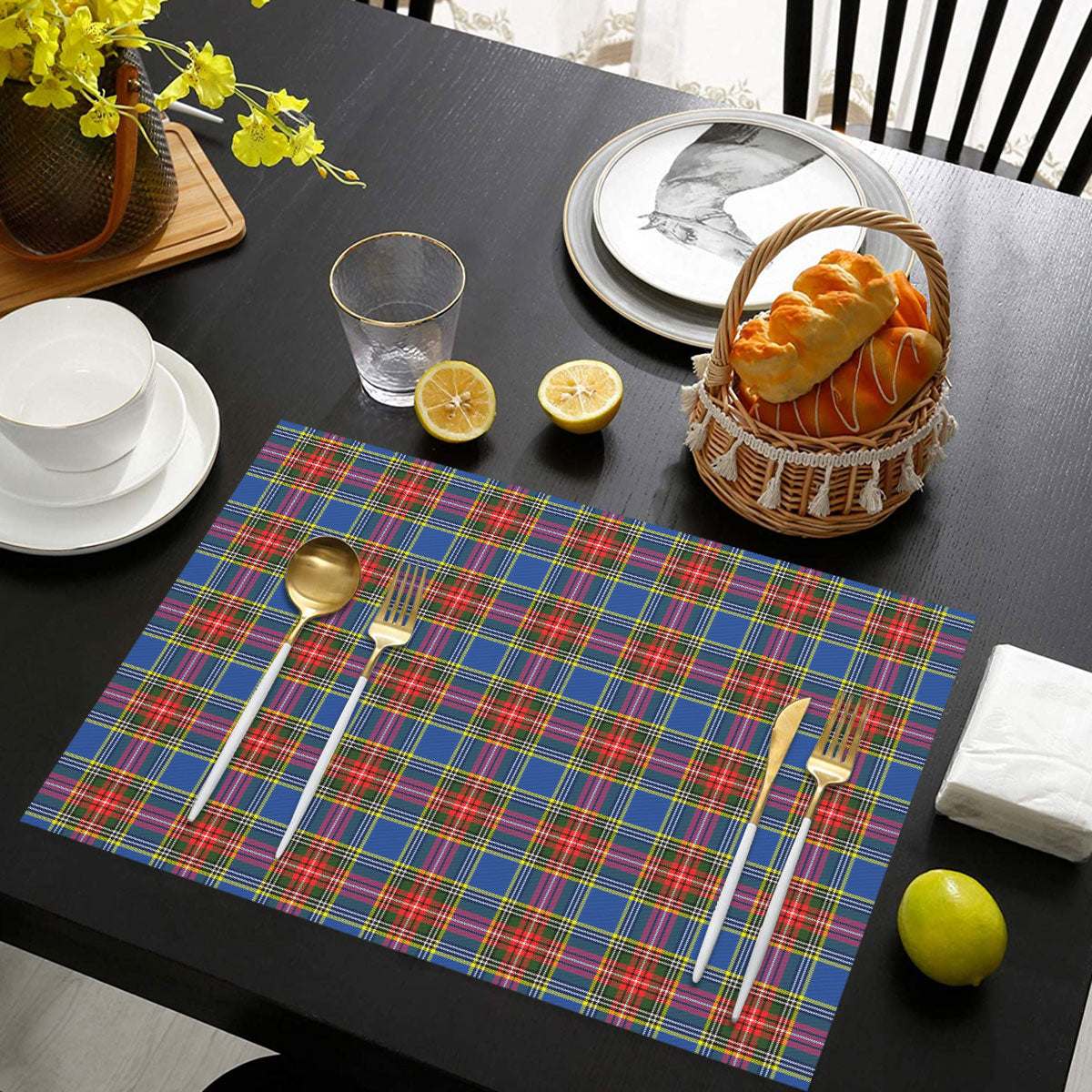 Beaton Modern Tartan Placemat