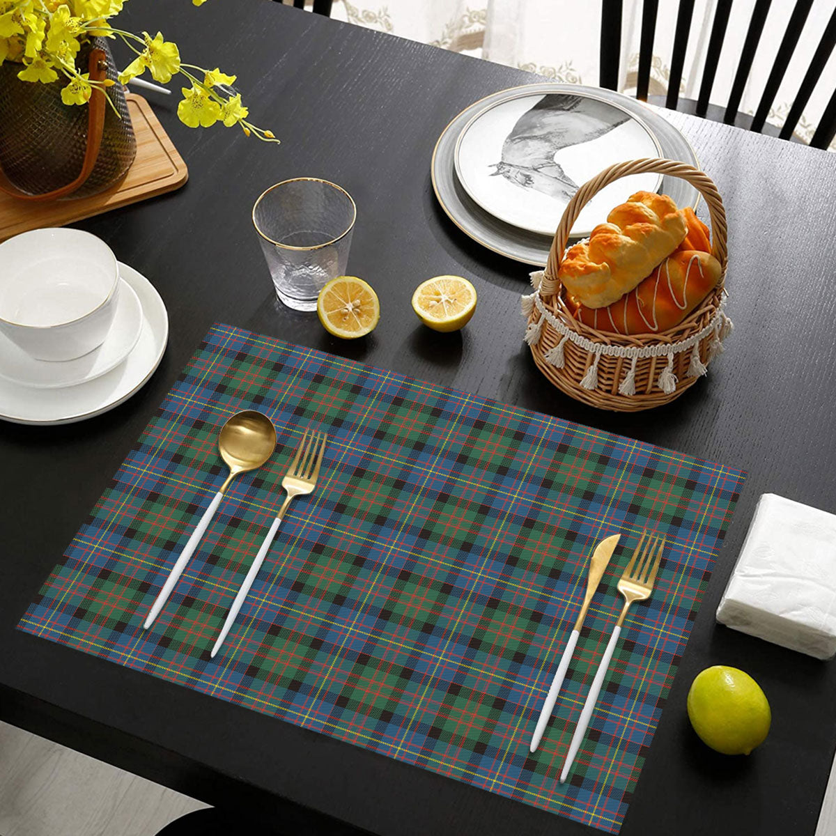 Cameron of Erracht Ancient Tartan Placemat