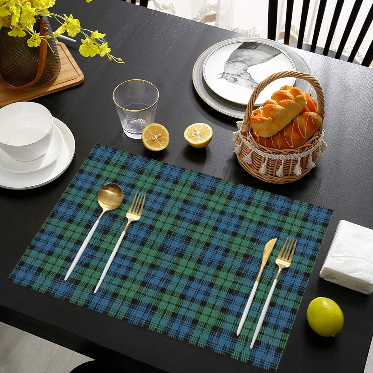 Campbell Ancient 02 Tartan Placemat