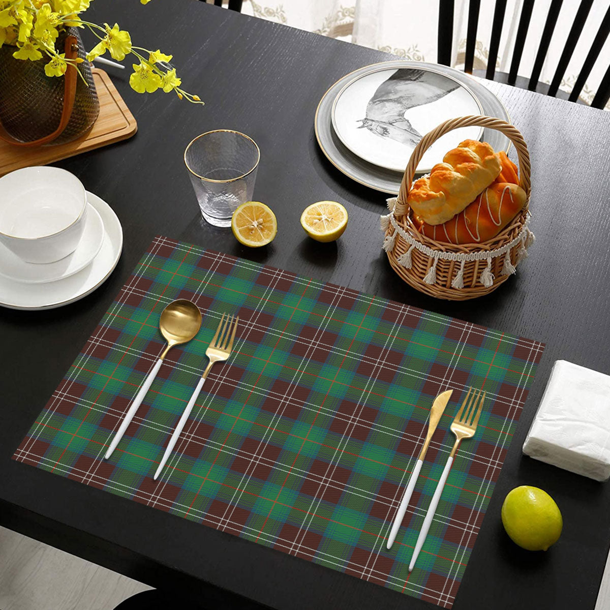 Chisholm Hunting Ancient Tartan Placemat