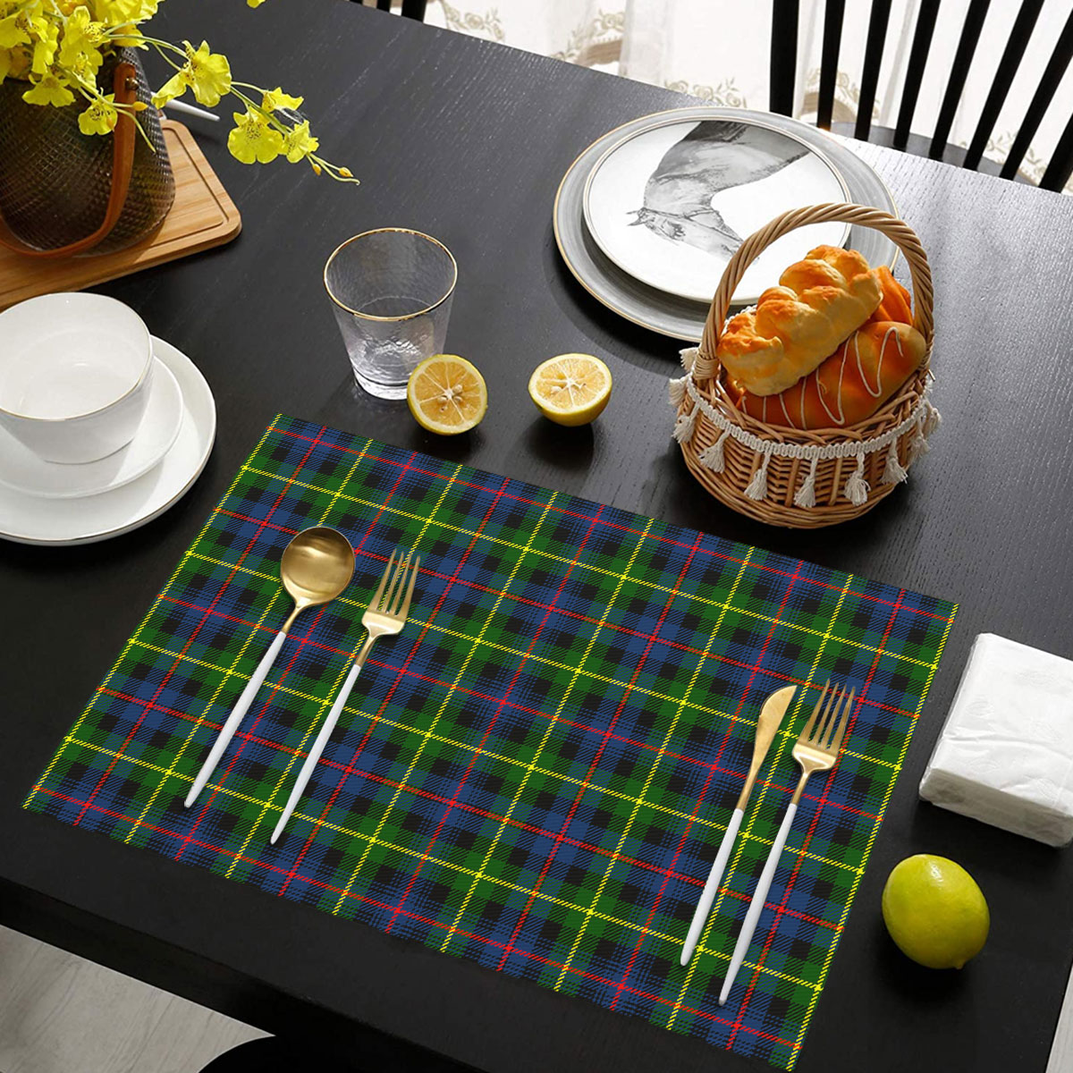 Farquharson Modern Tartan Placemat