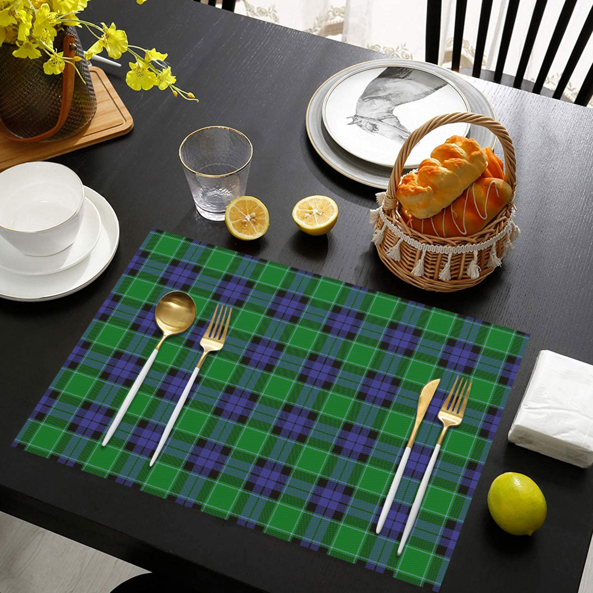 Graham of Menteith Modern Tartan Placemat