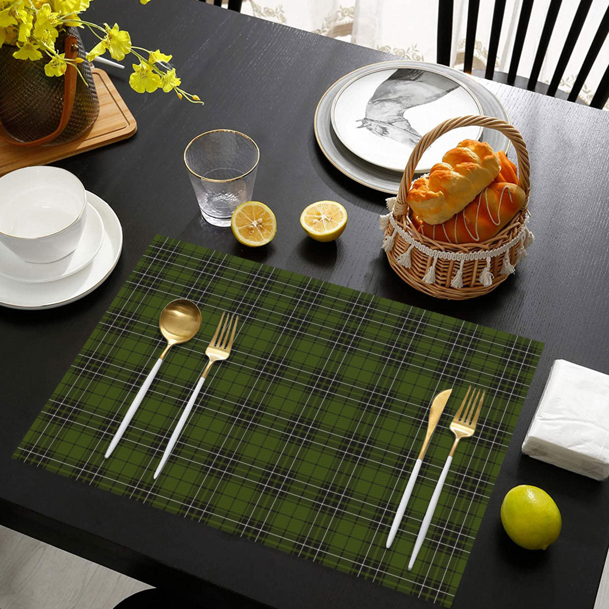 MacLean Hunting Tartan Placemat