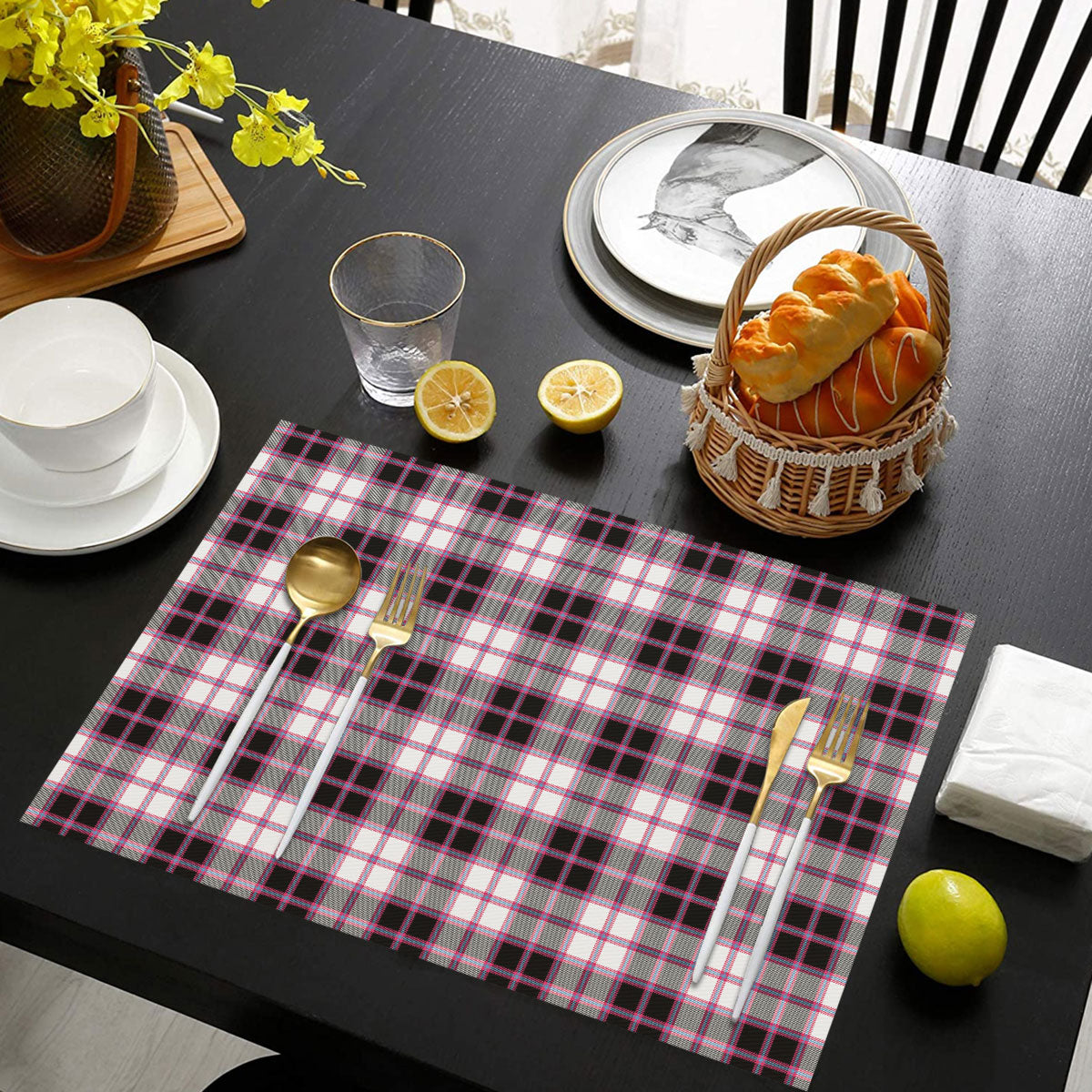 MacPherson Hunting Modern Tartan Placemat