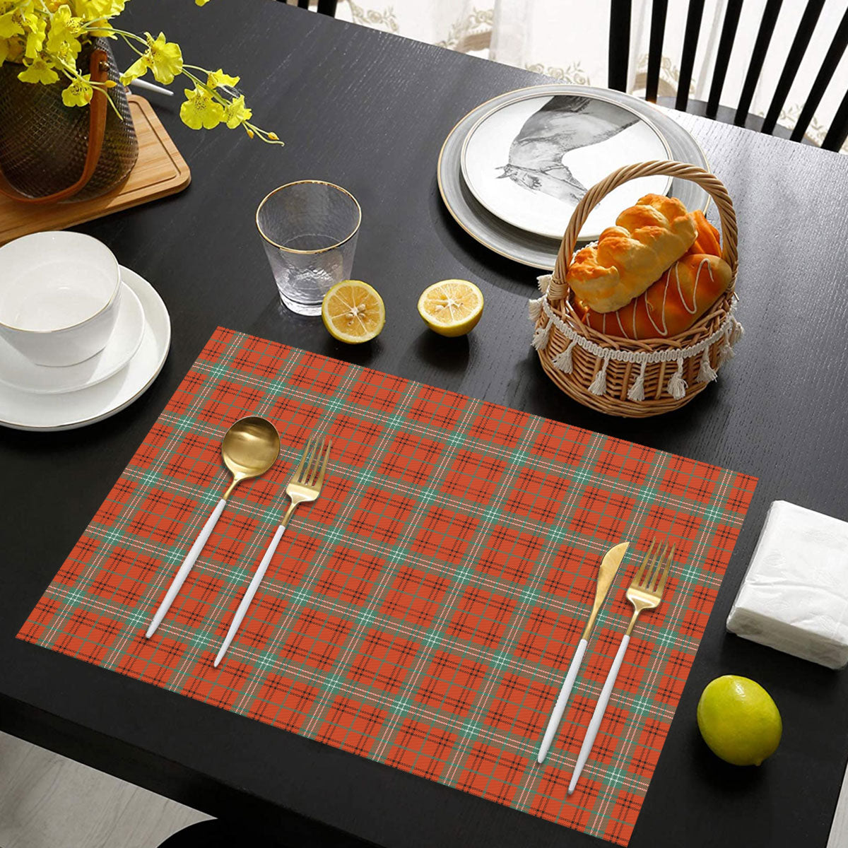 Morrison Red Ancient Tartan Placemat