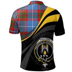 Preston Tartan Polo Shirt - Royal Coat Of Arms Style