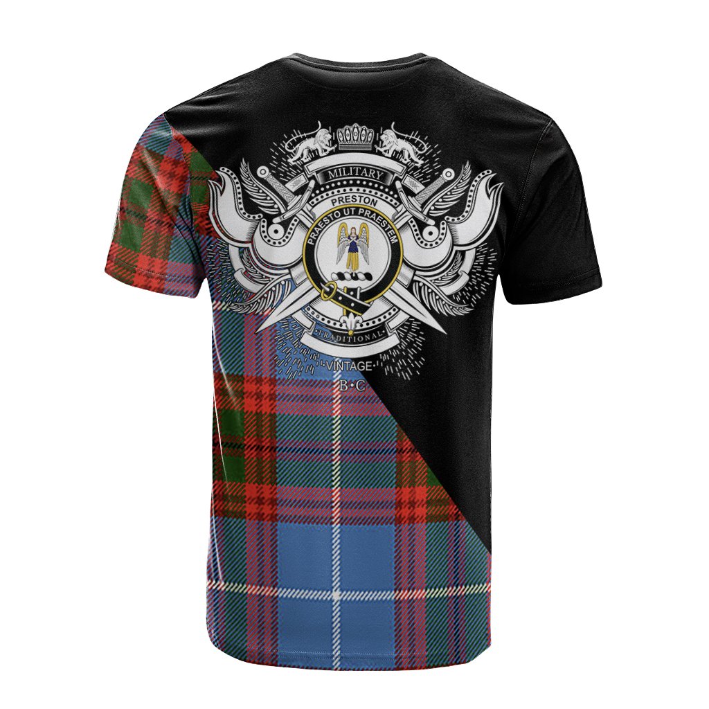 Preston Tartan - Military T-Shirt