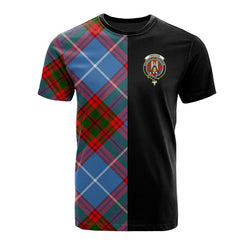 Preston Tartan T-Shirt Half of Me - Cross Style