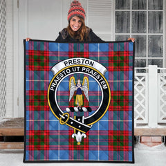 Preston Tartan Crest Quilt