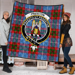 Preston Tartan Crest Quilt