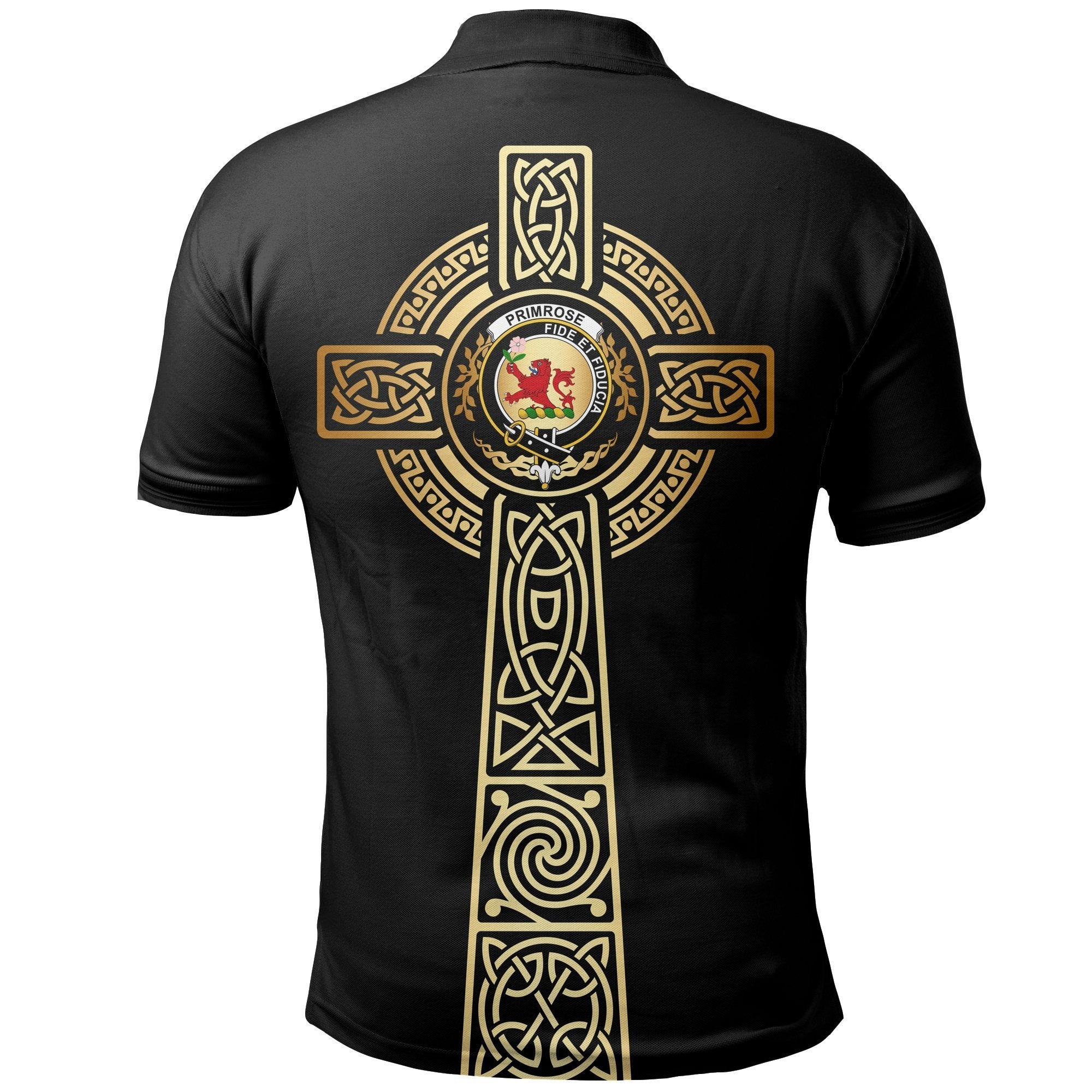 Primrose Clan Unisex Polo Shirt - Celtic Tree Of Life