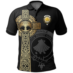 Pringle Clan Unisex Polo Shirt - Celtic Tree Of Life