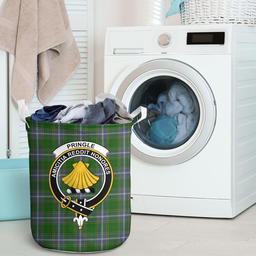 Pringle Tartan Crest Laundry Basket