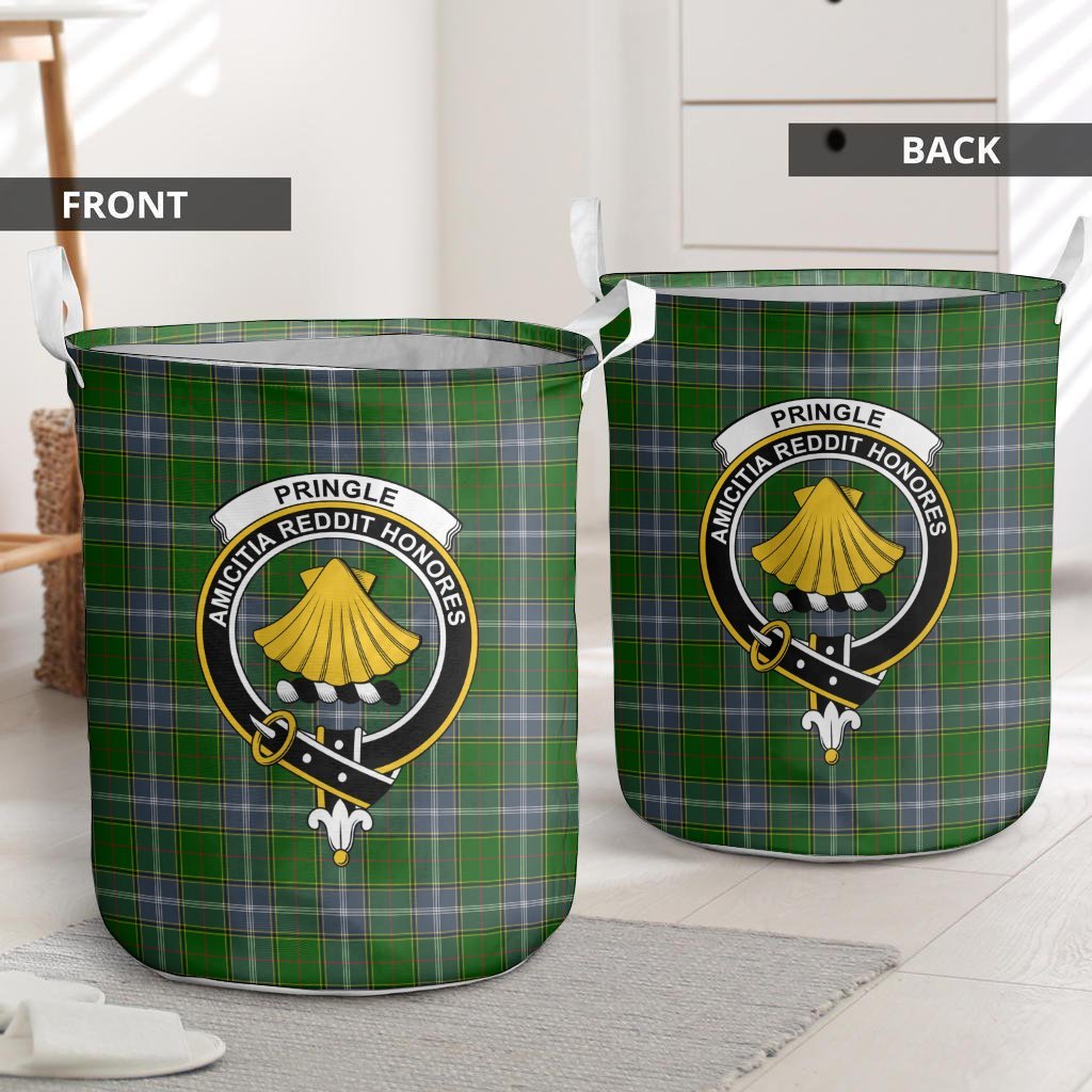 Pringle Tartan Crest Laundry Basket