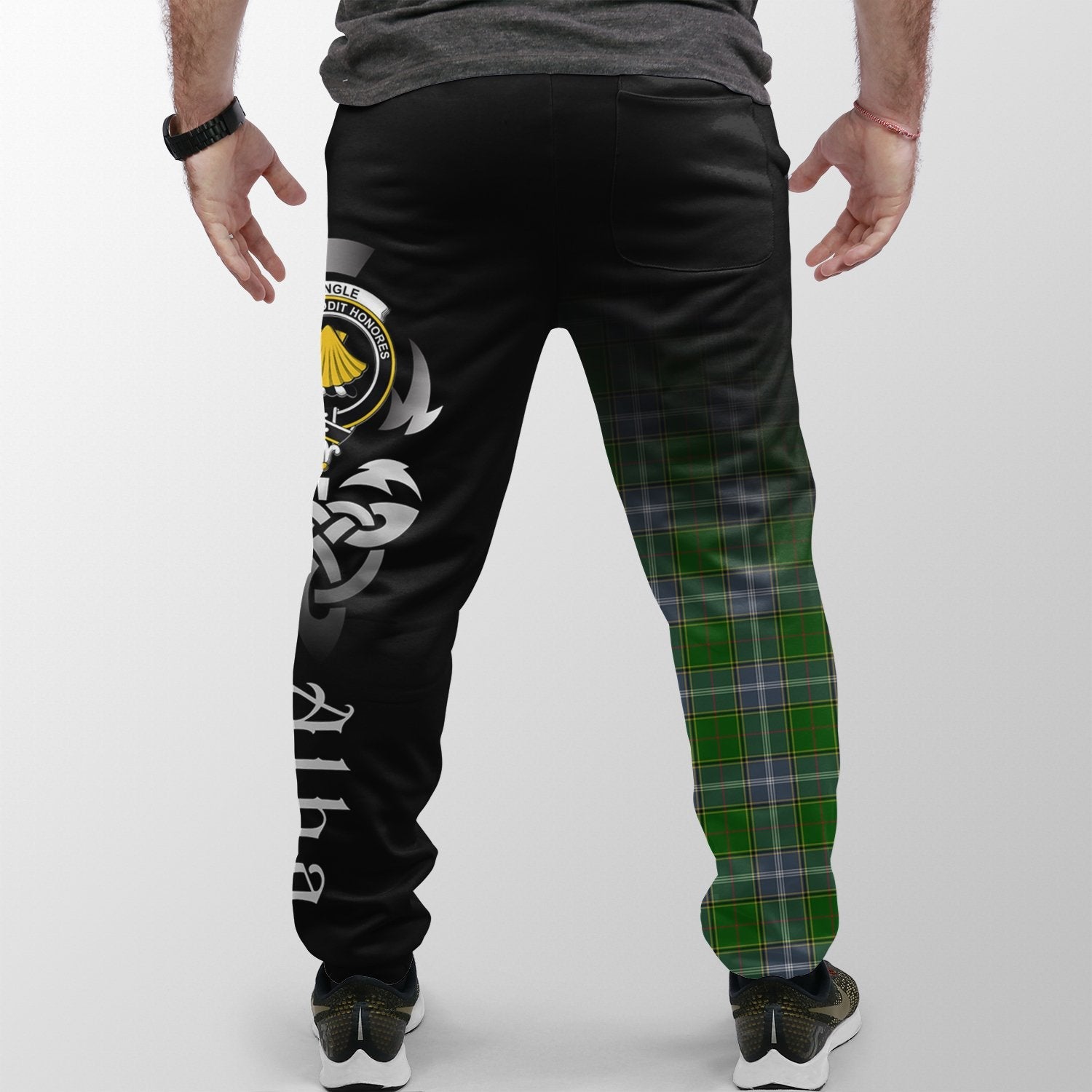 Pringle Tartan Crest Jogger Sweatpants - Alba Celtic Style