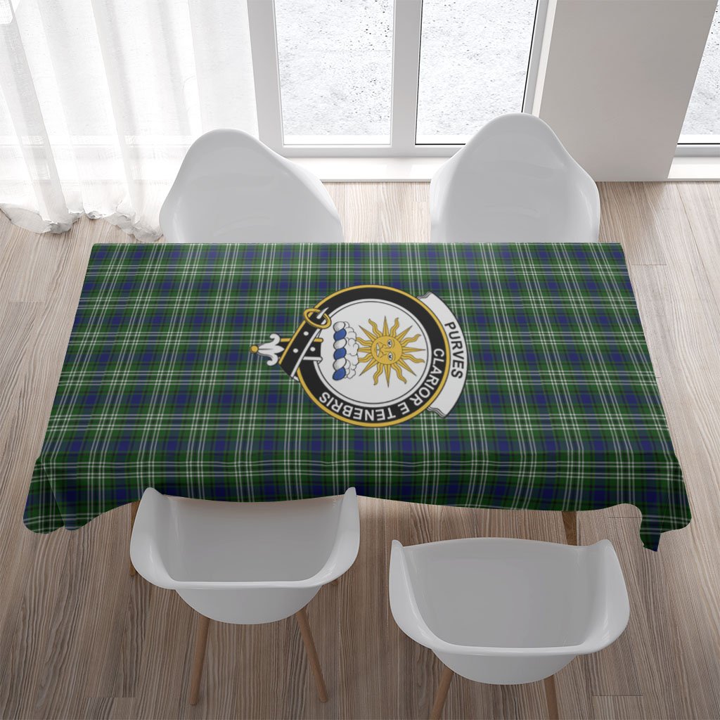 Purves Tartan Crest Tablecloth