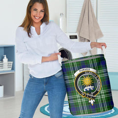 Purves Tartan Crest Laundry Basket