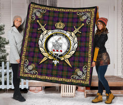 McCrindle Tartan Crest Premium Quilt - Celtic Thistle Style