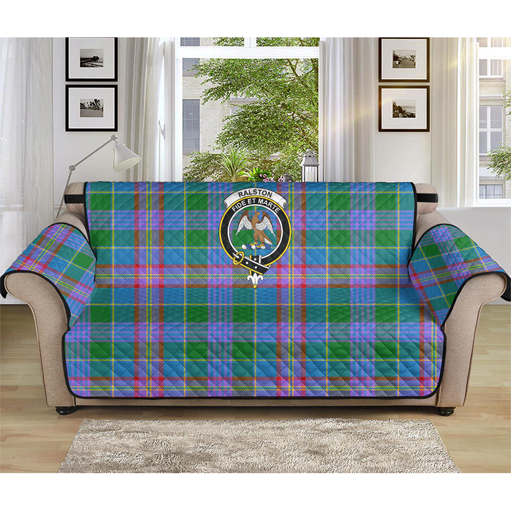 Ralston Tartan Crest Sofa Protector