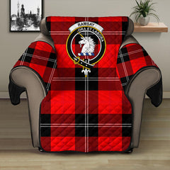 Ramsay Modern Tartan Crest Sofa Protector