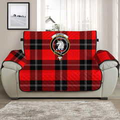 Ramsay Modern Tartan Crest Sofa Protector