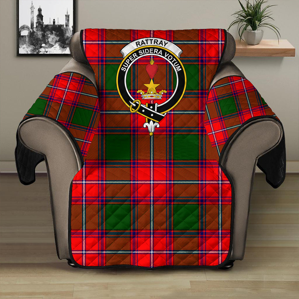 Rattray Modern Tartan Crest Sofa Protector