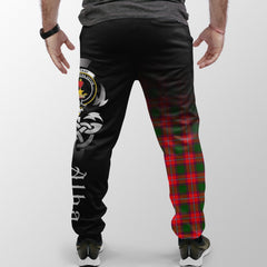 Rattray Modern Tartan Crest Jogger Sweatpants - Alba Celtic Style