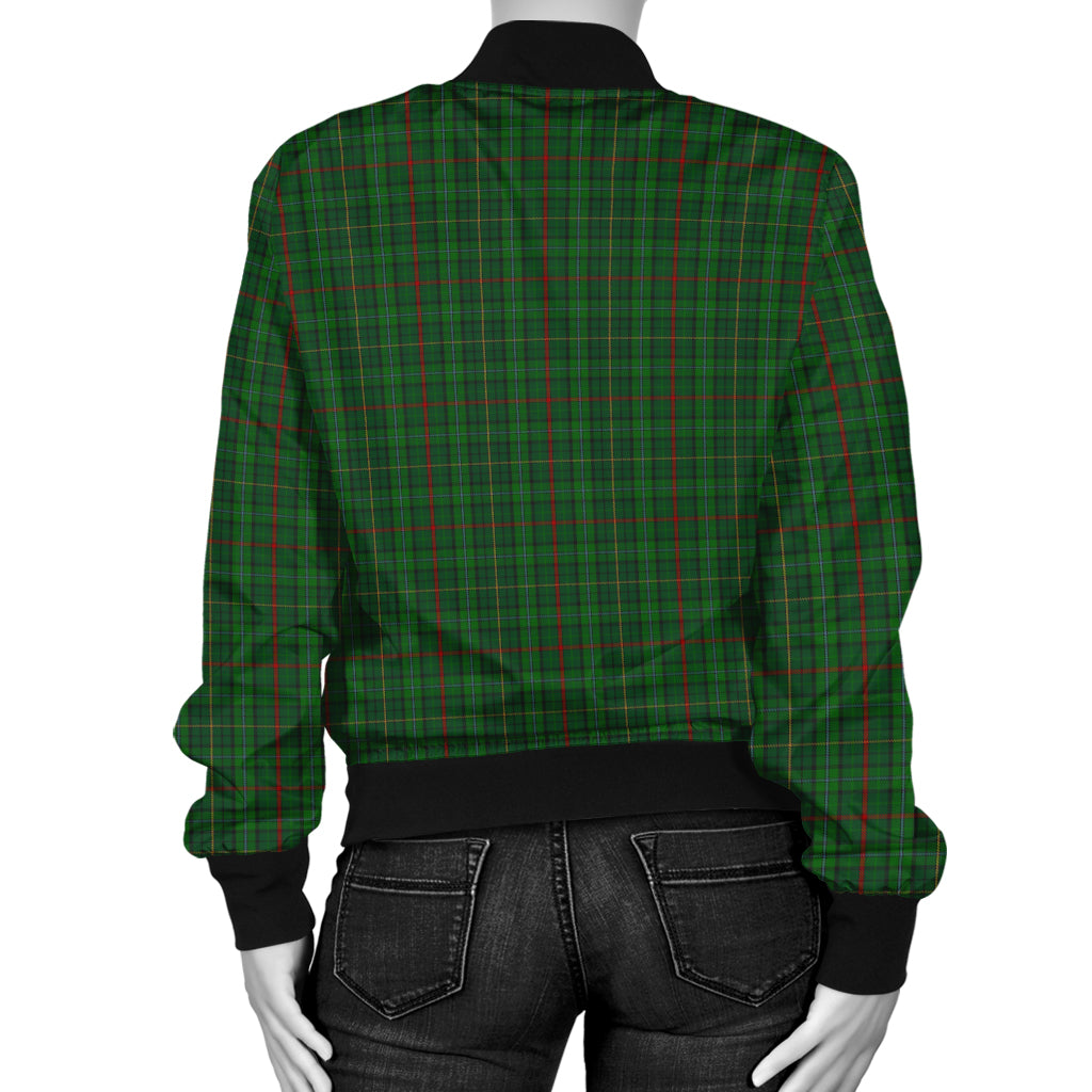 Redmond Tartan Crest Bomber Jacket