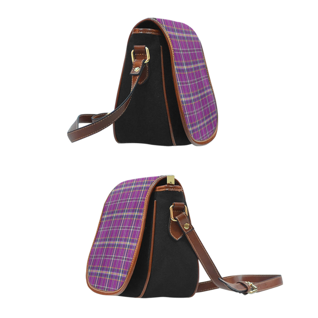 Regan Tartan Saddle Handbags