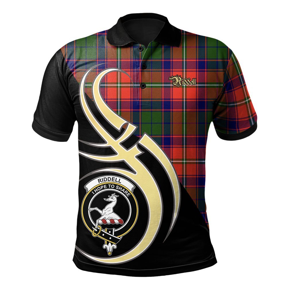 Riddell Tartan Polo Shirt - Believe In Me Style