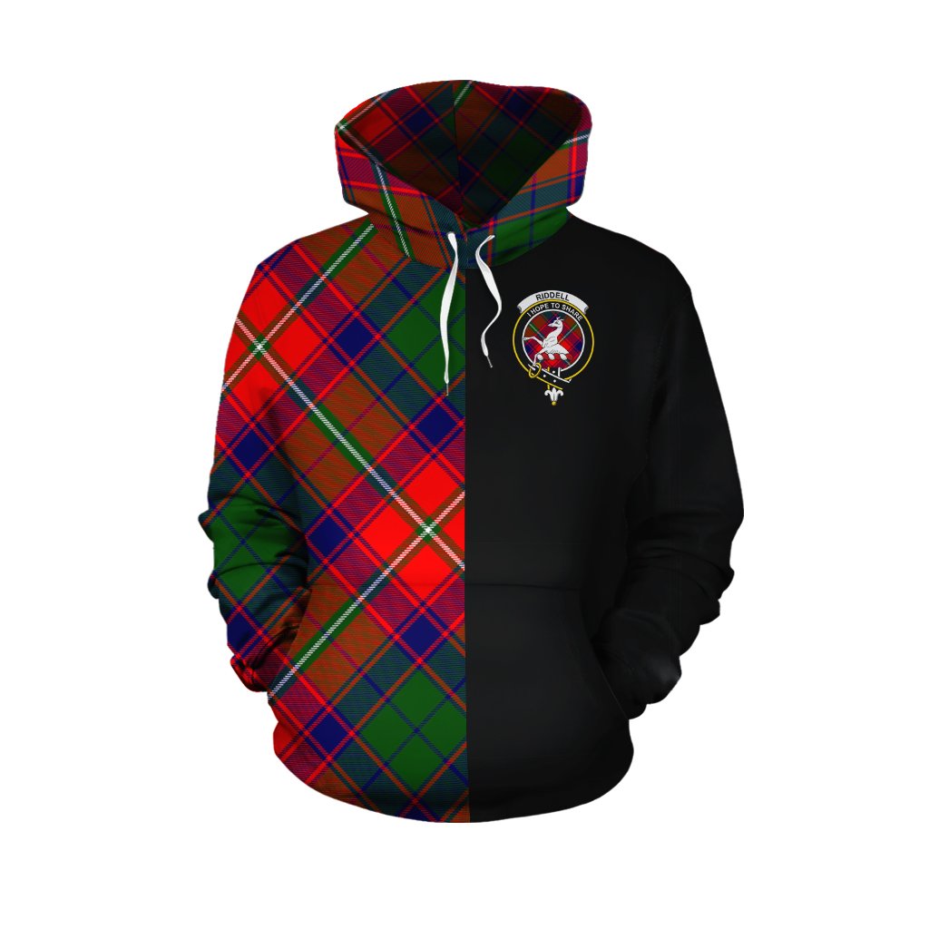 Riddell Tartan Hoodie Half of Me - Cross Style