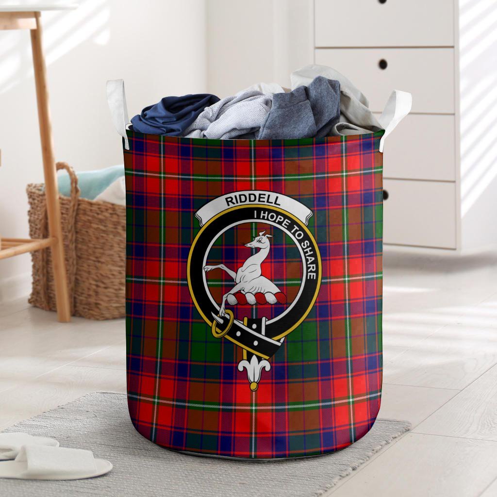 Riddell Tartan Crest Laundry Basket