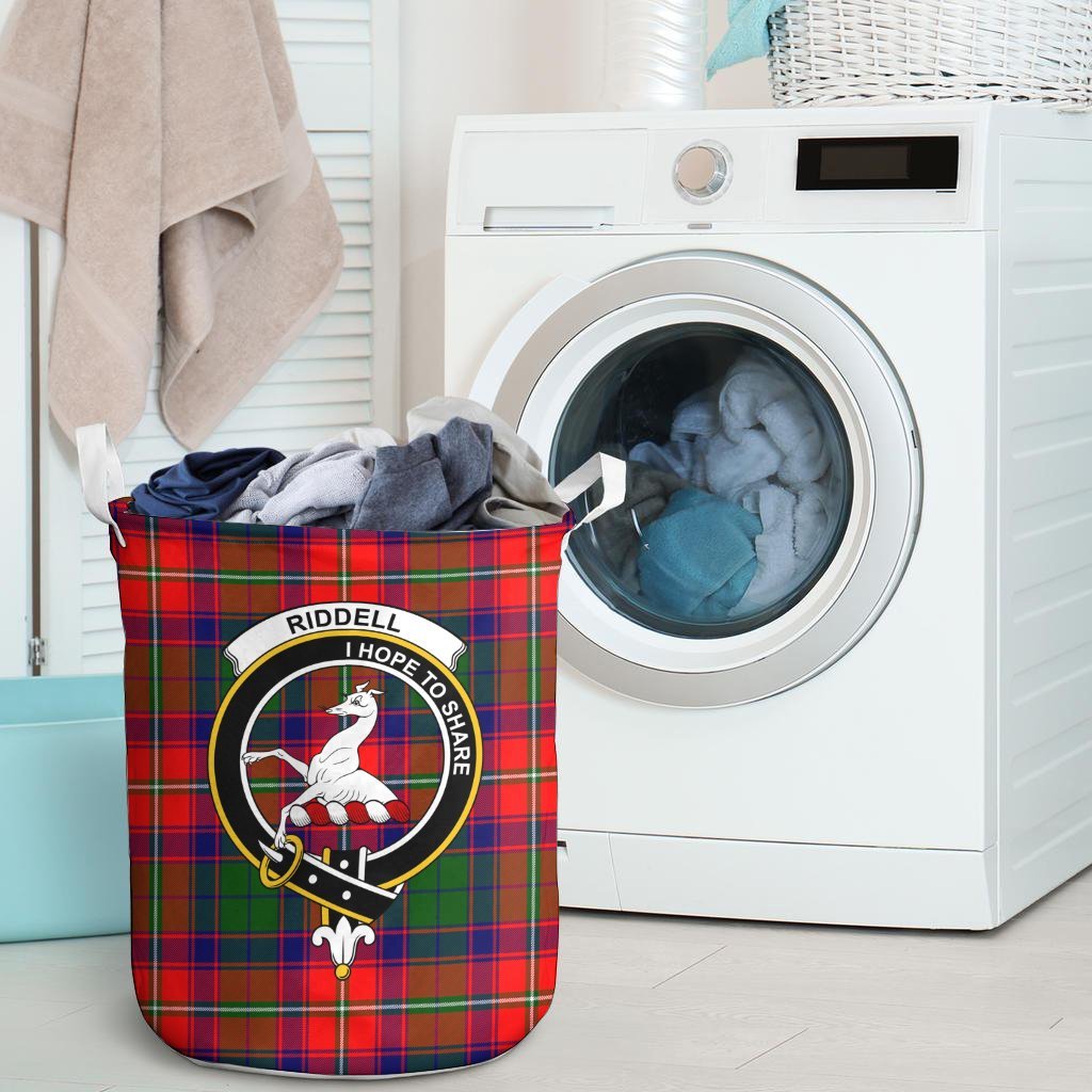 Riddell Tartan Crest Laundry Basket