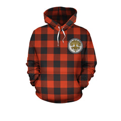 Rob Roy MacGregor Ancient Tartan Hoodie - Tree Of Life