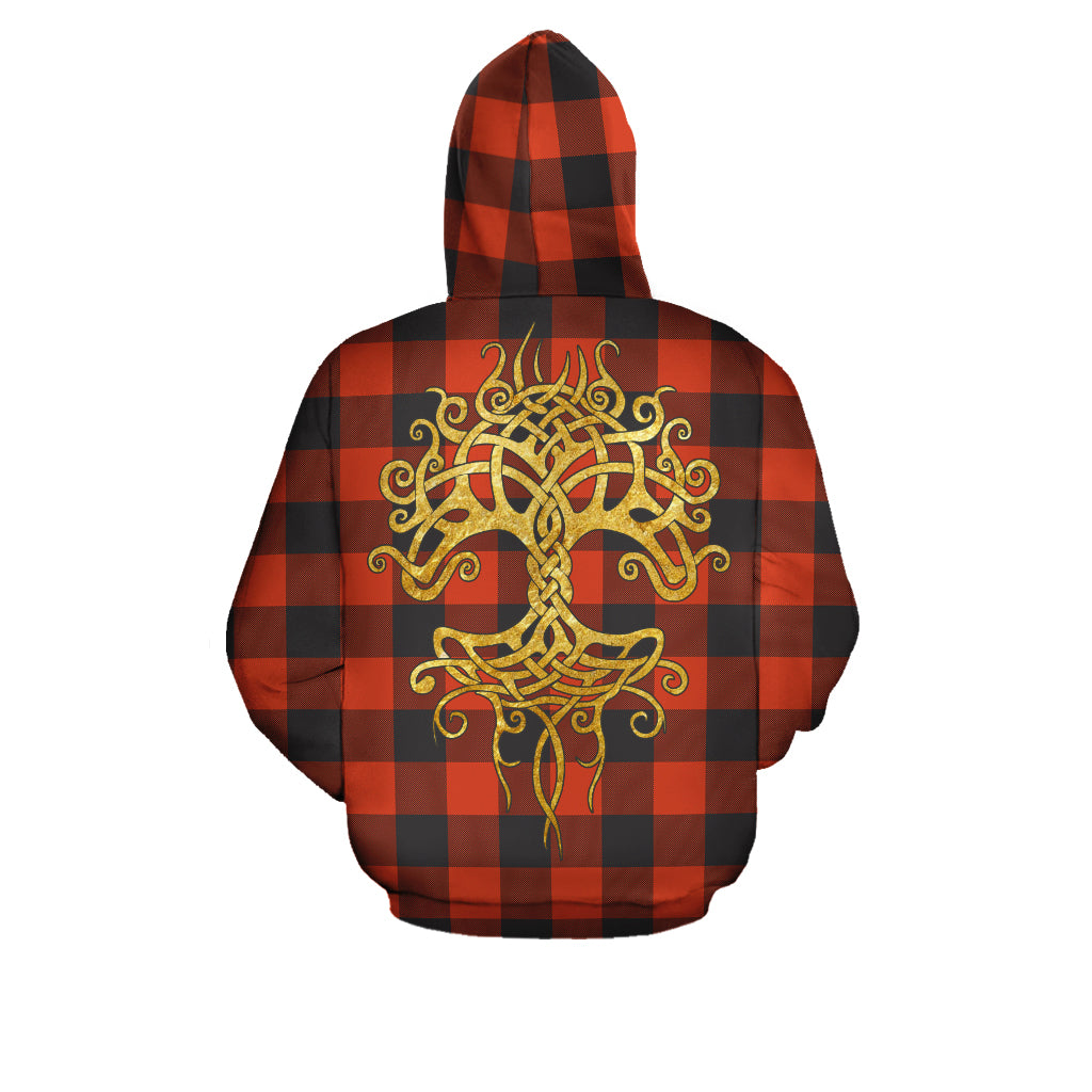 Rob Roy MacGregor Ancient Tartan Hoodie - Tree Of Life