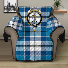 Roberton Tartan Crest Sofa Protector