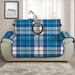 Roberton Tartan Crest Sofa Protector