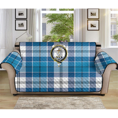 Roberton Tartan Crest Sofa Protector