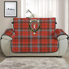 Robertson Weathered Tartan Crest Sofa Protector