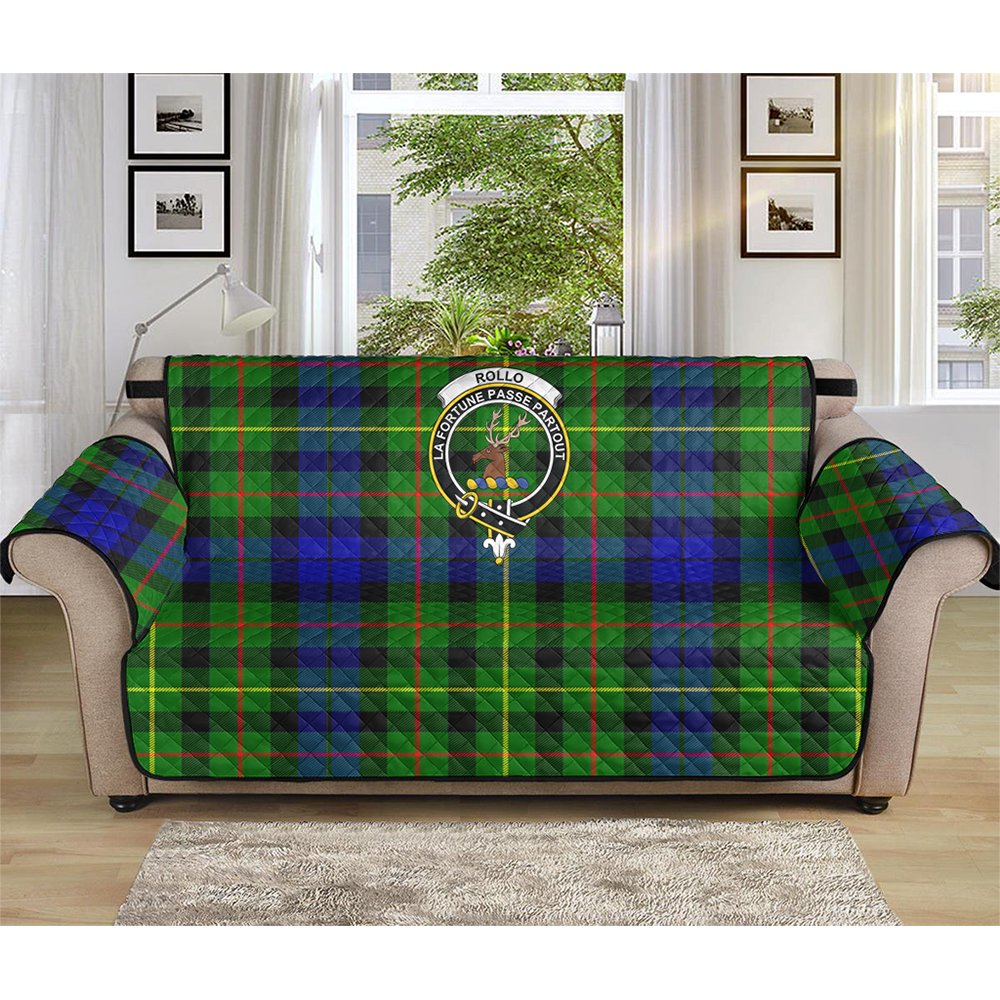 Rollo Modern Tartan Crest Sofa Protector