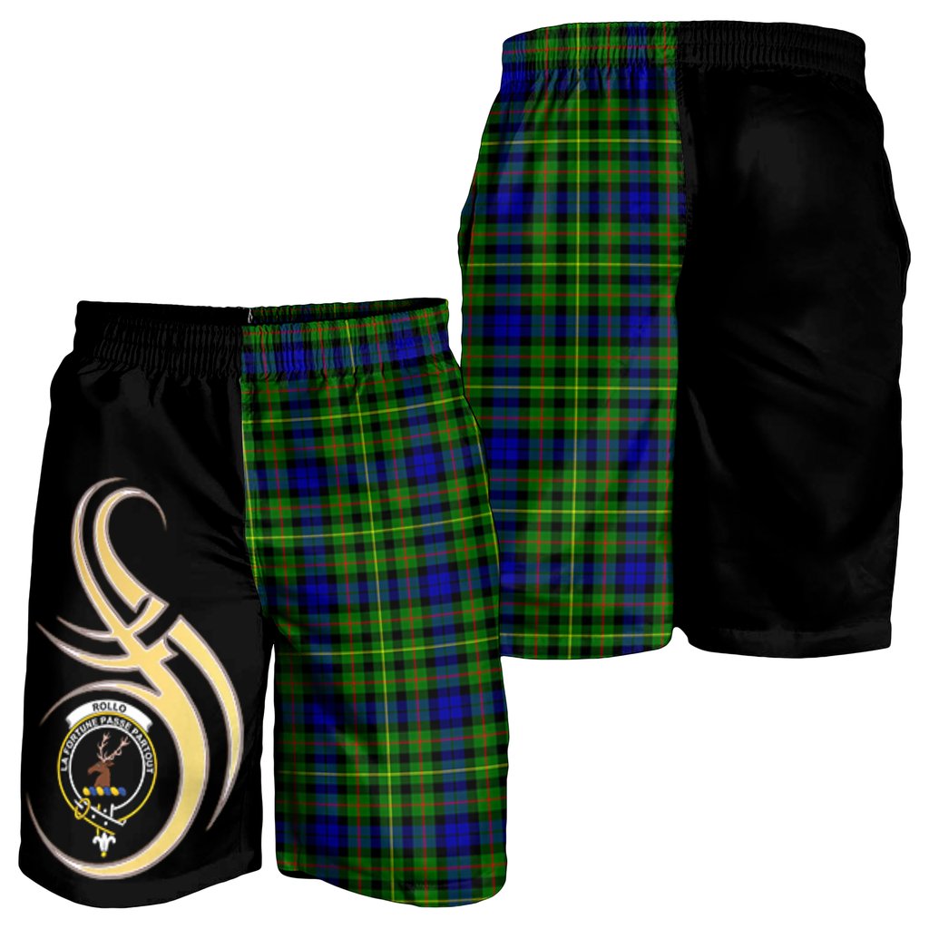 Rollo Modern Tartan Crest Men's Short PM8