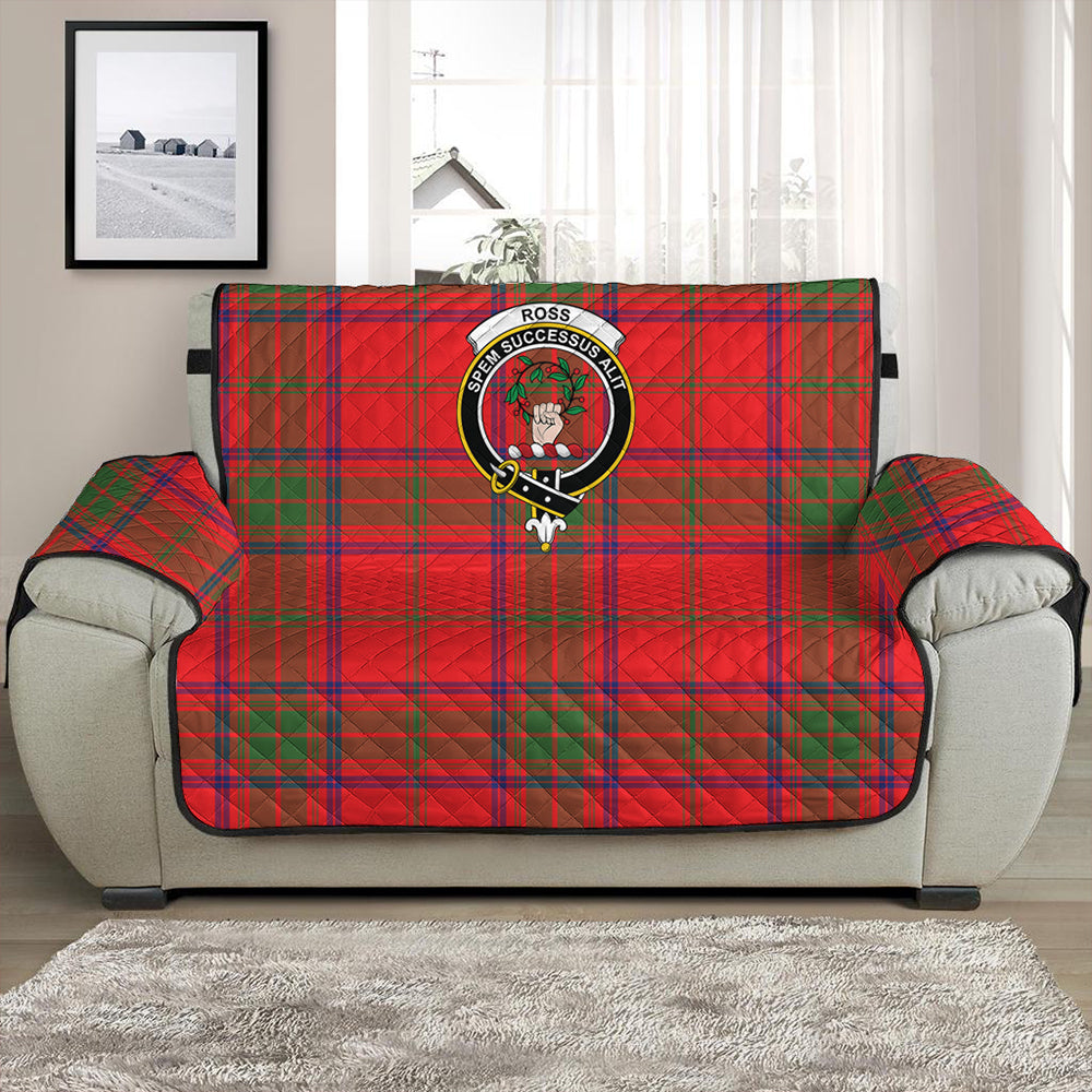 Ross Modern Tartan Crest Sofa Protector