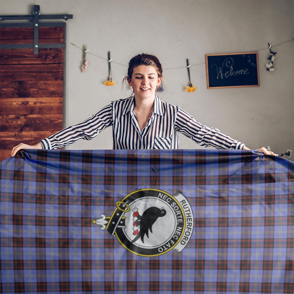 Rutherford Tartan Crest Tablecloth