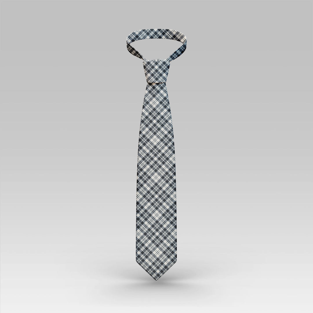 Scott Black & White Ancient Tartan Classic Tie