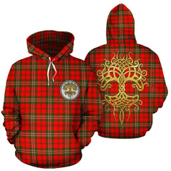 Scott Modern Tartan Hoodie - Tree Of Life