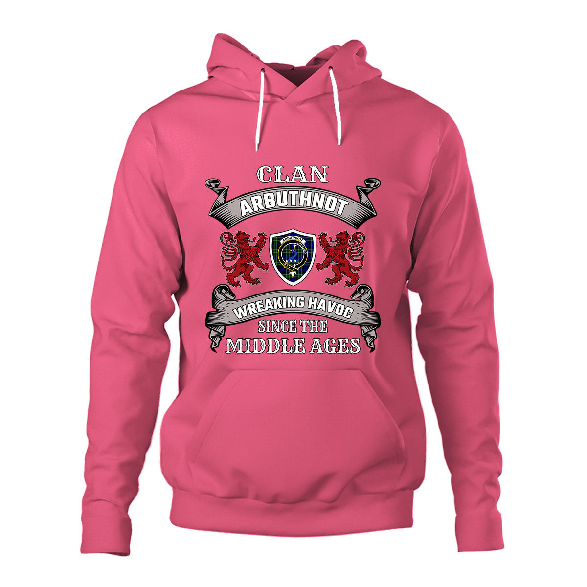 Arbuthnot Family Tartan - 2D Unisex Hoodie