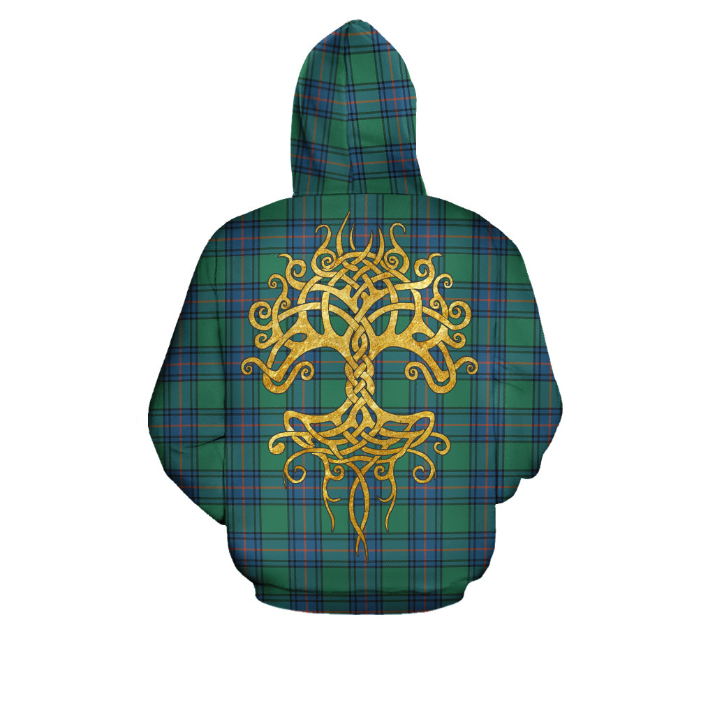 Shaw Ancient Tartan Hoodie - Tree Of Life